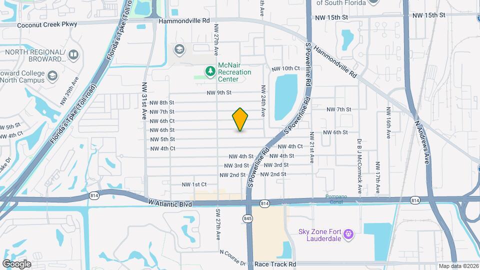 2571 NW 5th St Map and Location Details