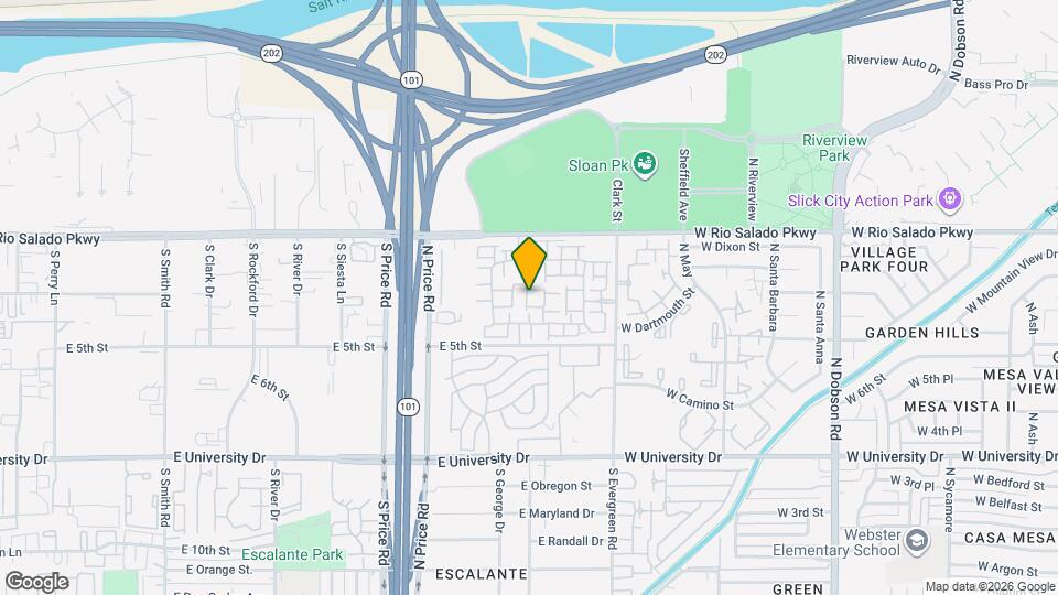 Villagio at Tempe Mapa y Detalles de la Ubicación