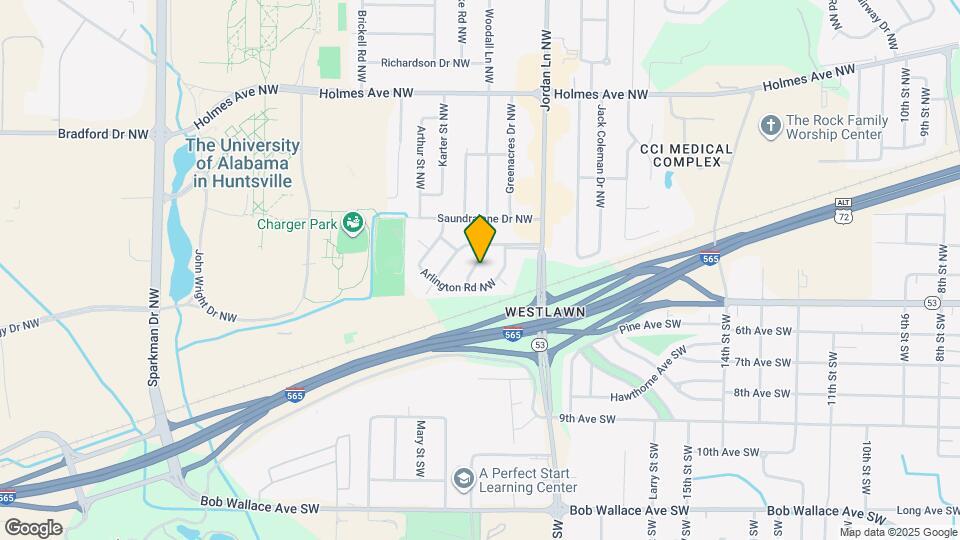 4207 Concord Rd NW Map and Location Details