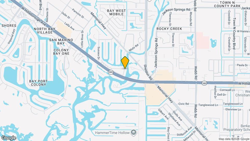 9009 Tudor Dr Map and Location Details