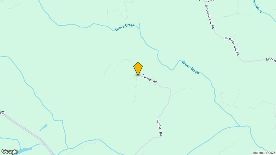 833 Garrison Rd Map and Location Details