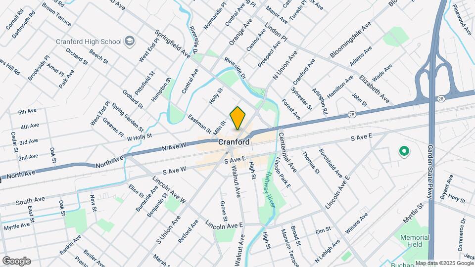 17-19-19 N Union Ave Map and Location Details