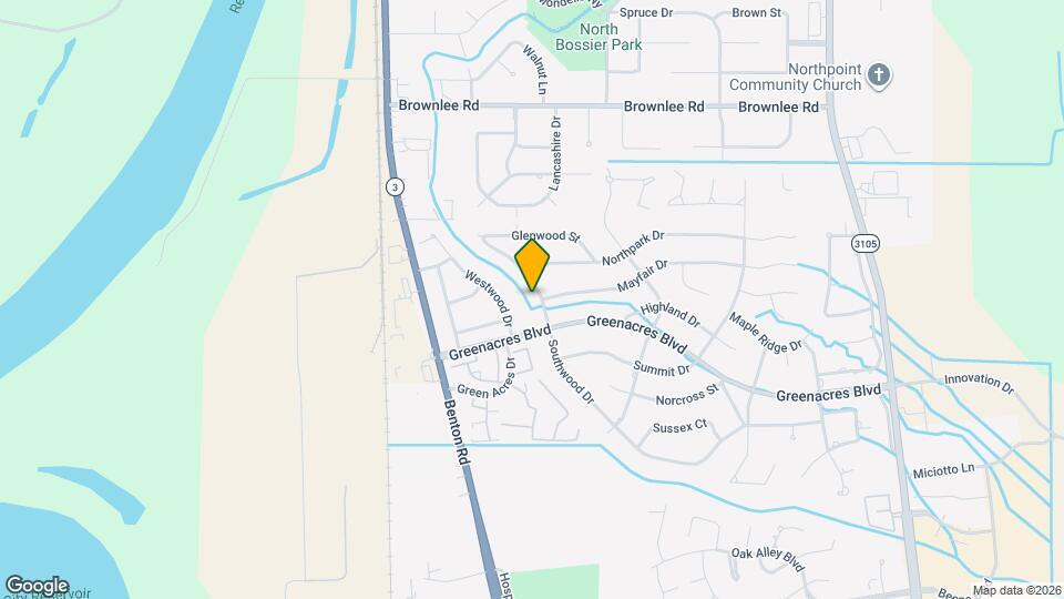 501 Southwood Dr Map and Location Details