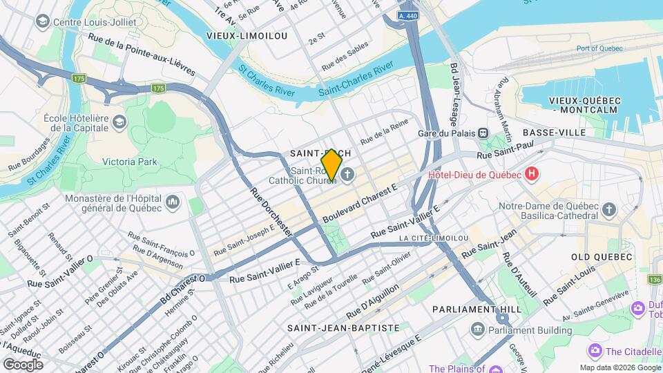 530 Saint-François Rue E Map and Location Details