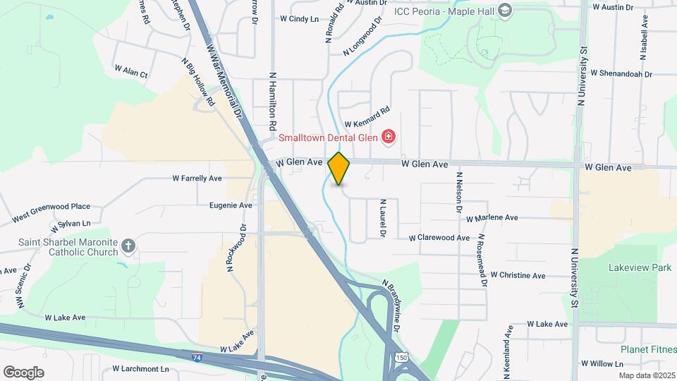 4809 N Westbrook Dr Mapa y Detalles de la Ubicación