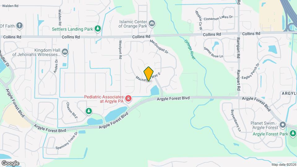 8150 Loch Lomond Ln Map and Location Details