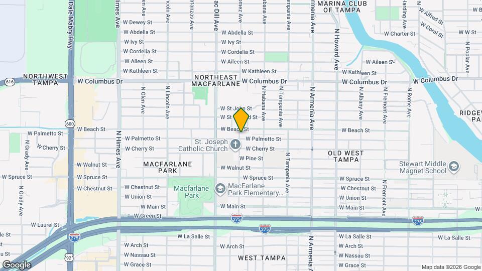 2931 W Palmetto St Mapa y Detalles de la Ubicación