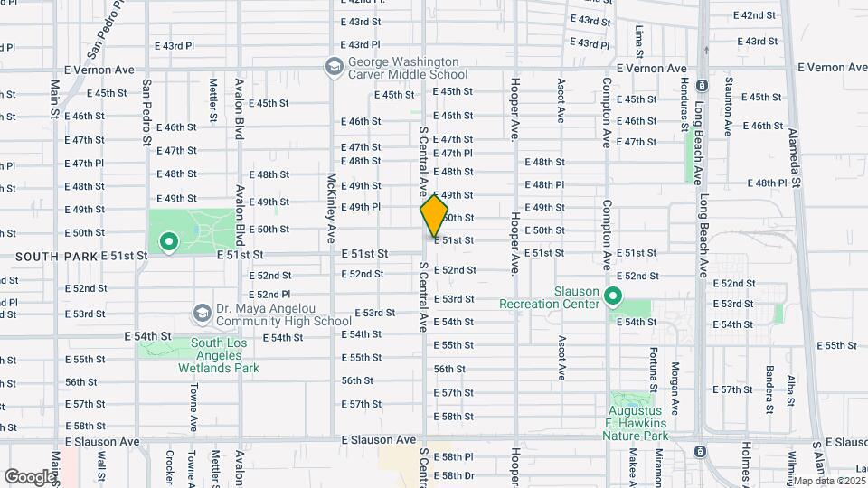 1104 E 51st St Map and Location Details