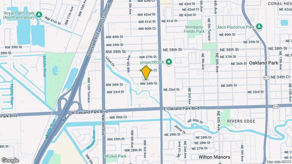 251 NW 34th St Map and Location Details