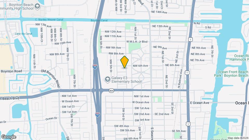 401 NW 5th Ave Map and Location Details