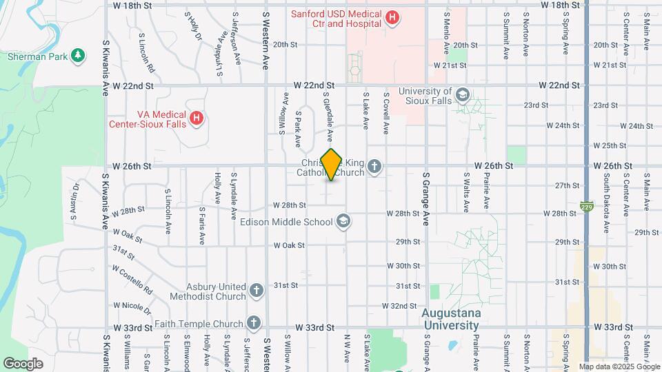 1900 S Glendale Ave Map and Location Details