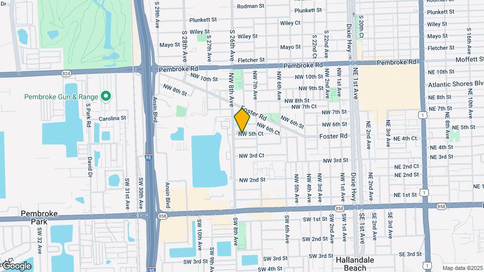 747 NW 5th Ct Map and Location Details