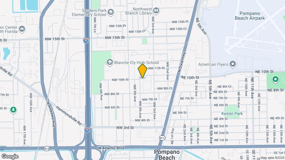 385 NW 9th St Map and Location Details