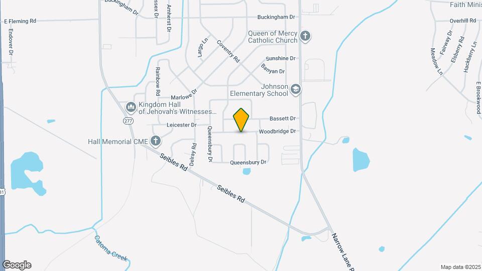 1152 Woodbridge Dr Map and Location Details