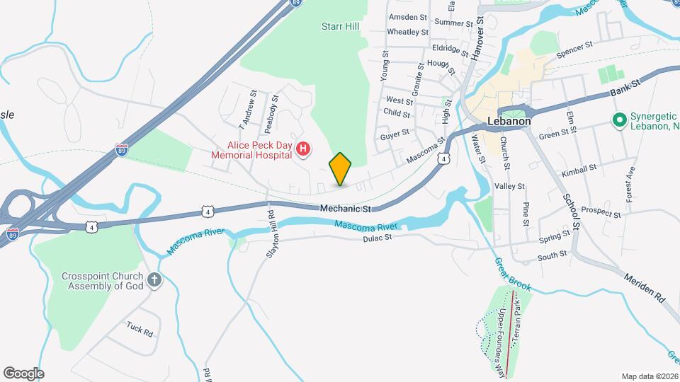 100 Mascoma St Map and Location Details