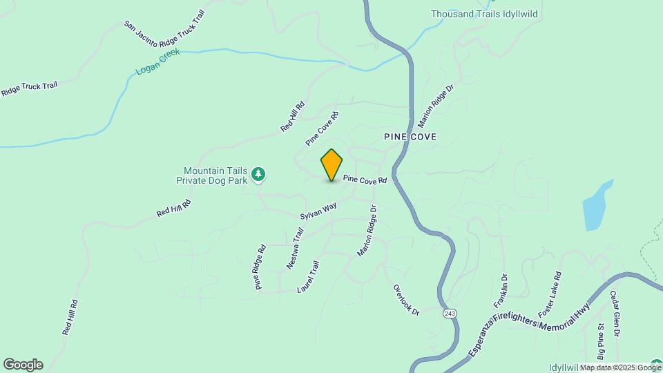 52727 Pine Cove Rd Map and Location Details