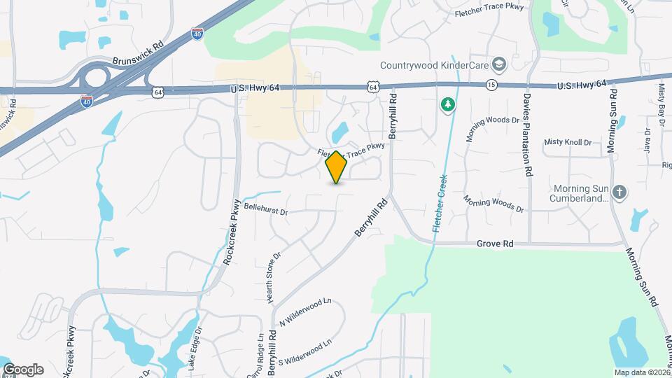 2713 Country Glade Cv N Map and Location Details