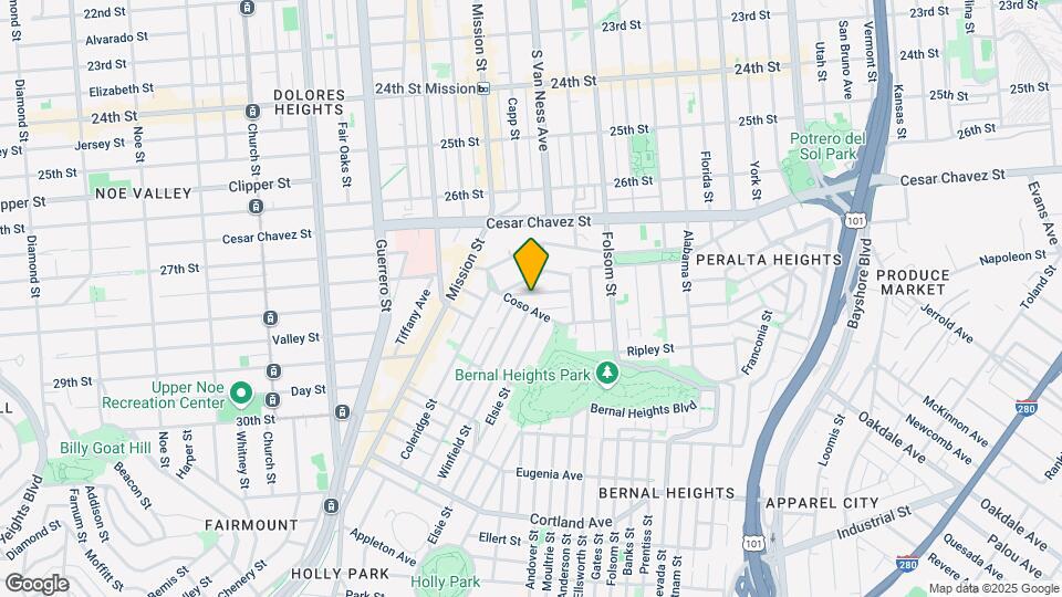 16 Montezuma St Map and Location Details