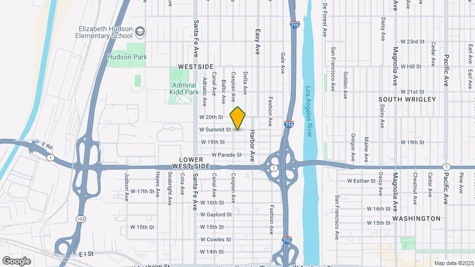 1458 W Summit St Map and Location Details