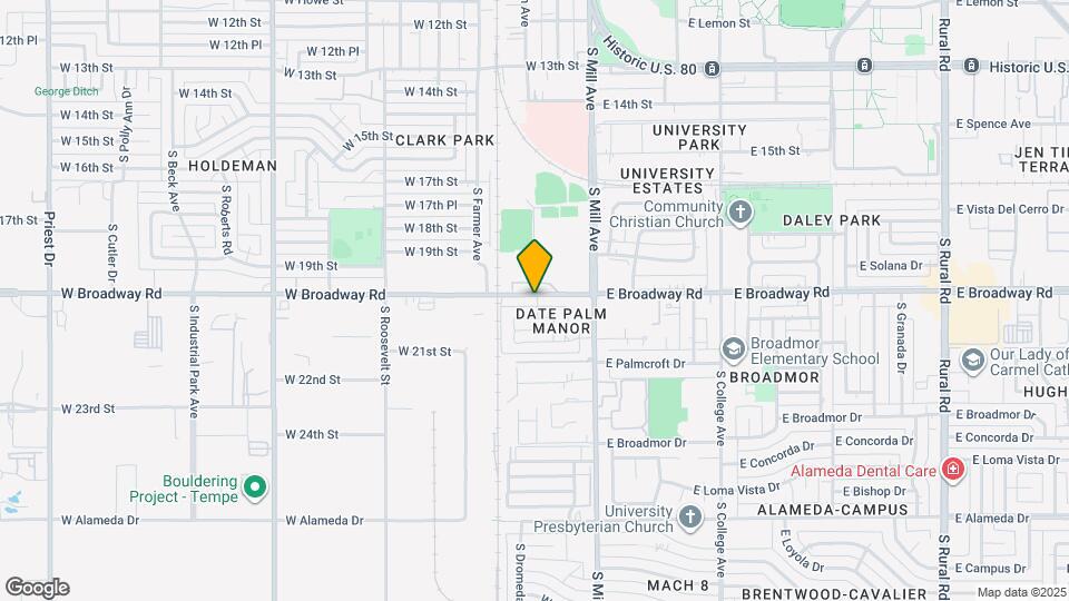 2002 S Dateland Dr Map and Location Details