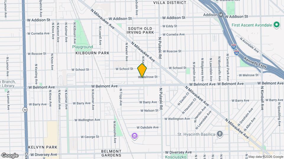 3218 N Karlov Ave Mapa y Detalles de la Ubicación