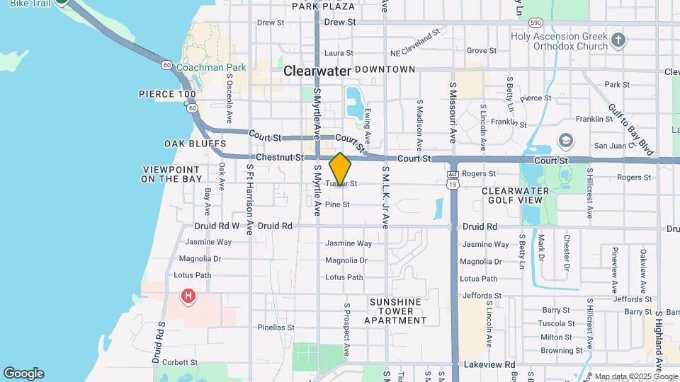 602 S Prospect Ave Map and Location Details