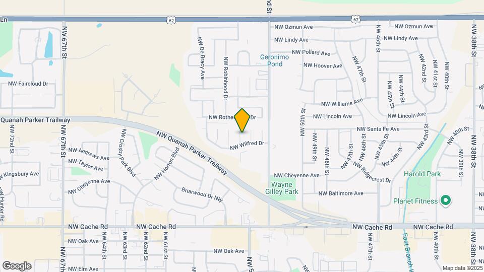 2105 NW 54th St Map and Location Details