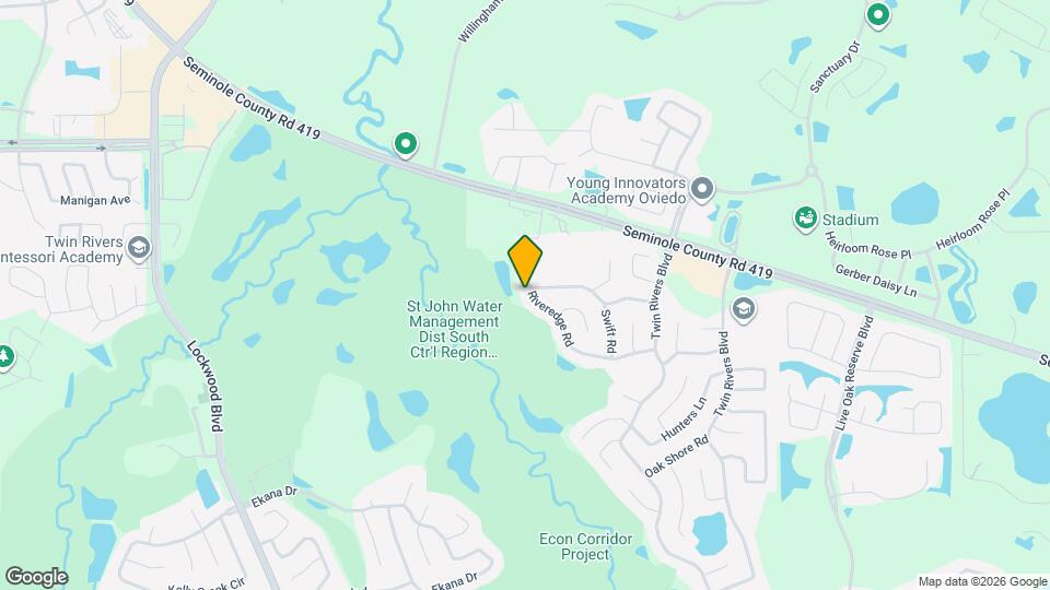 1658 Riveredge Rd Map and Location Details