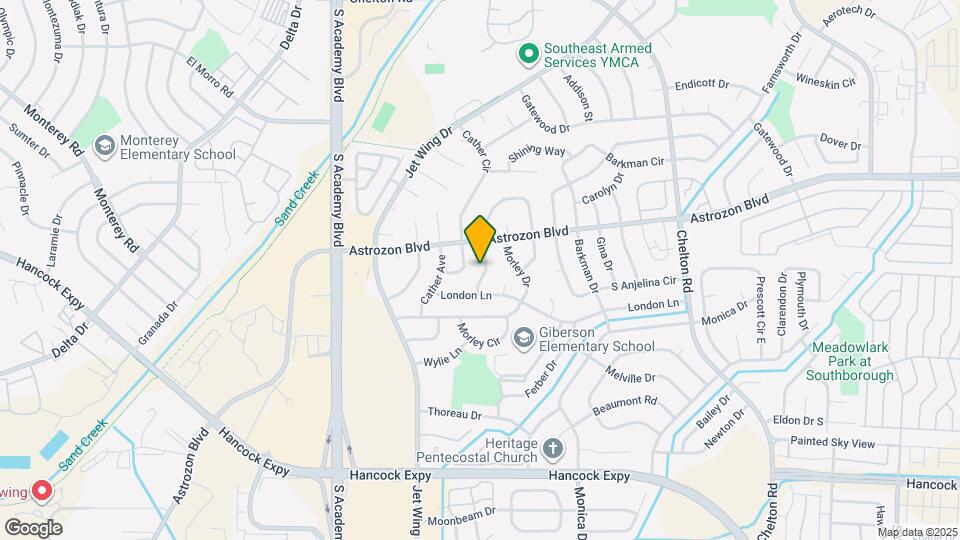 2550 Bellamy St Map and Location Details