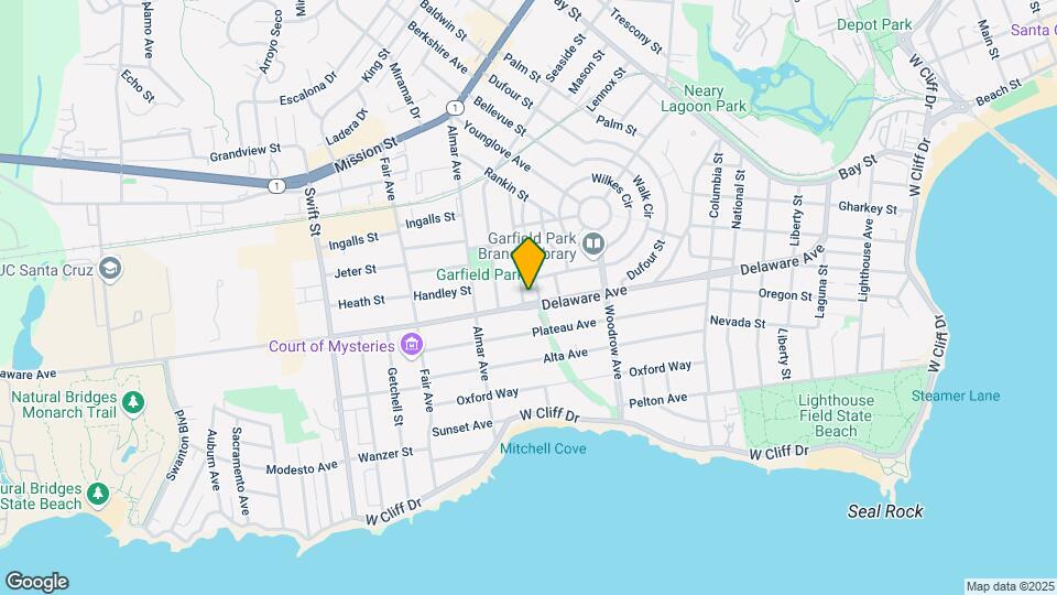 104 Surfside Ave Map and Location Details
