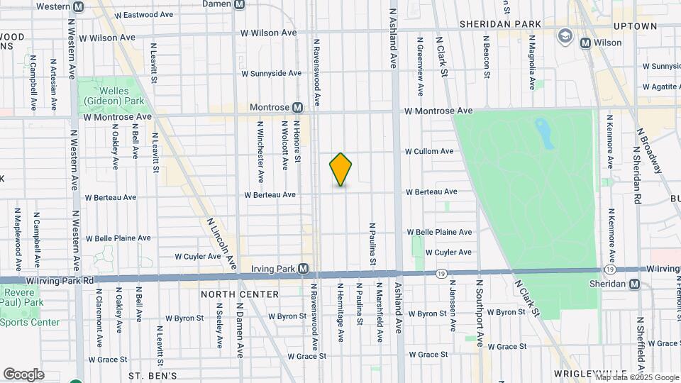 4200 N Hermitage Ave Map and Location Details
