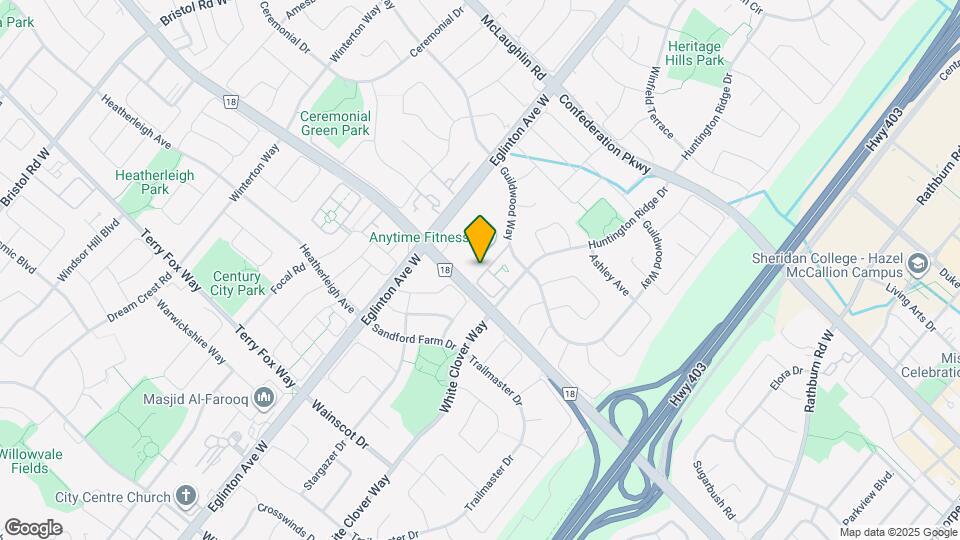 Huntington Ridge Map and Location Details