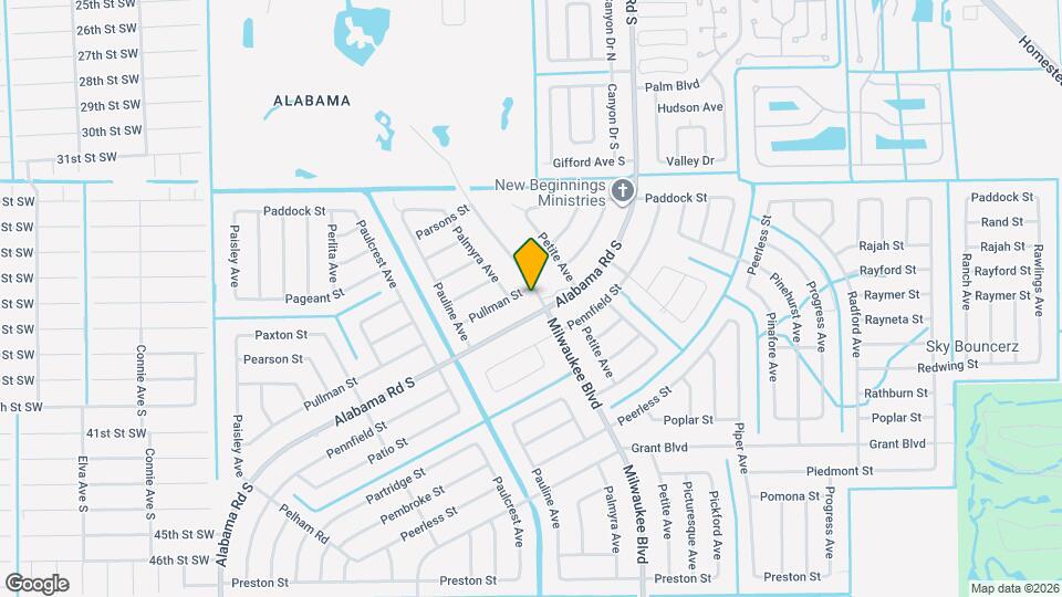 98 Milwaukee Blvd Mapa y Detalles de la Ubicación