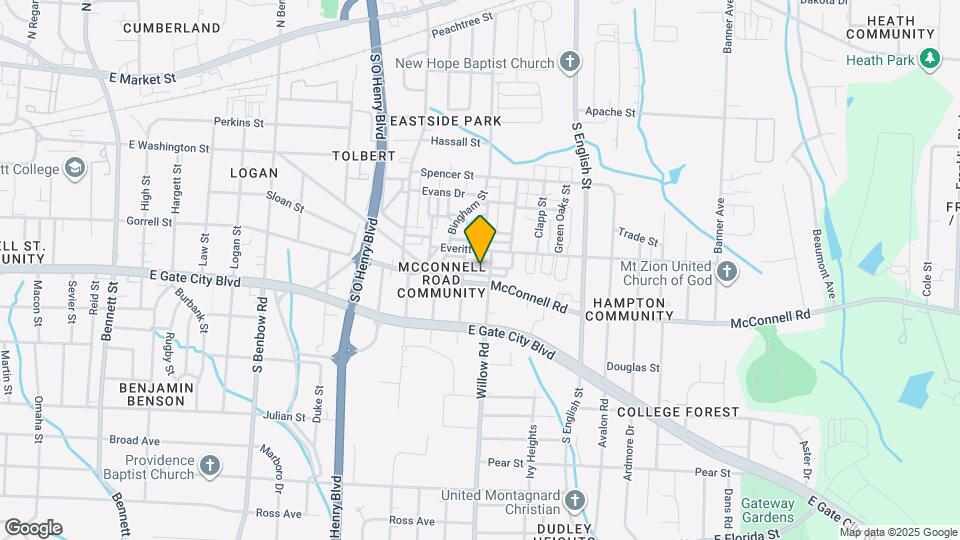 2006 Linda Jones Ave, Unit Unit 3 Map and Location Details