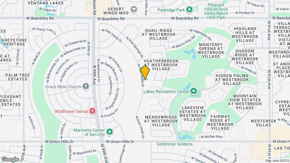 19229 N Palo Verde Dr Map and Location Details