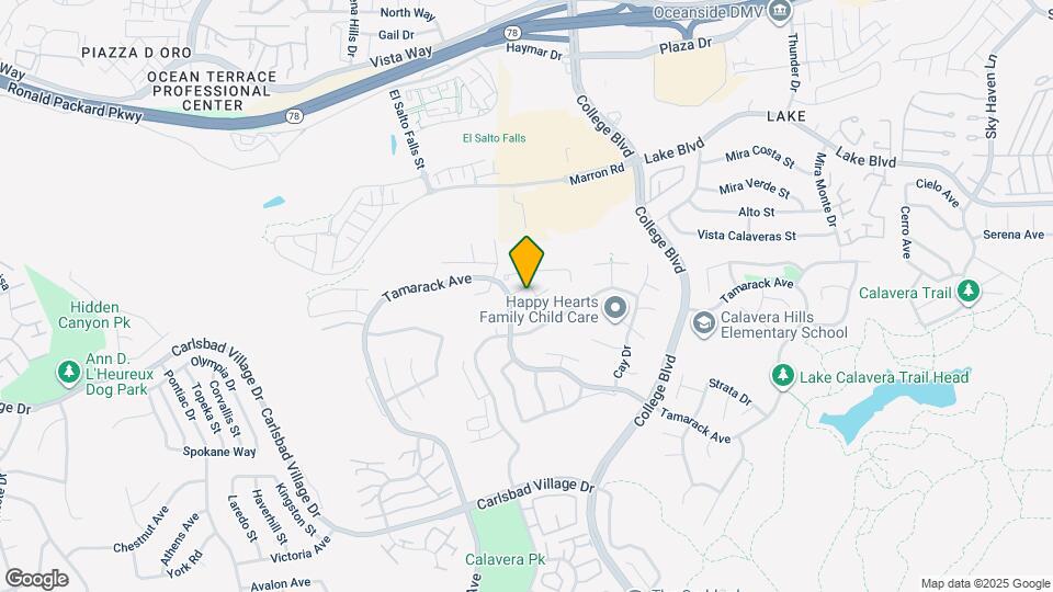 3516 Landsford Way Map and Location Details