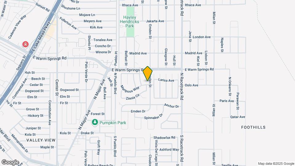 203 Mariposa Way Map and Location Details