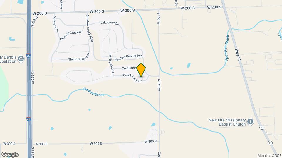 1883 Creekstone Dr Map and Location Details