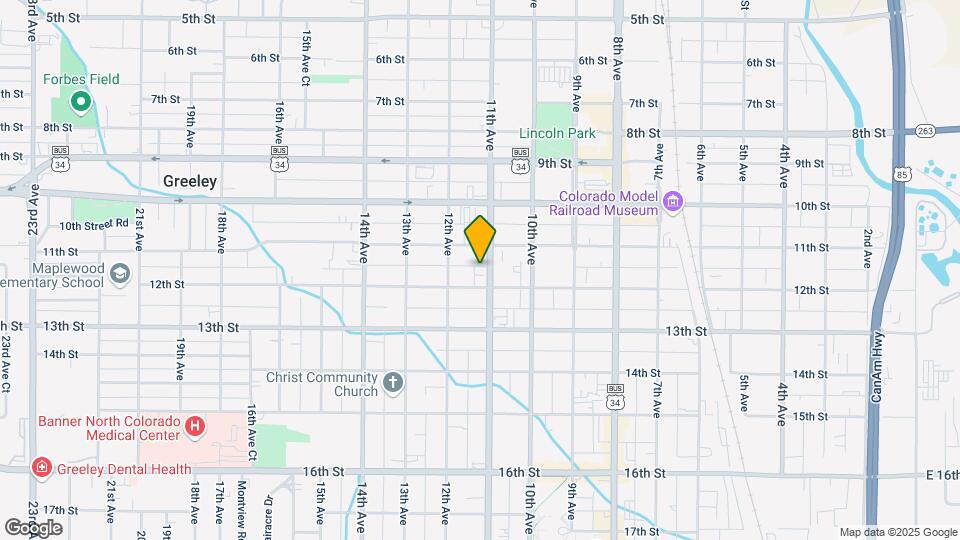 1117 11th Ave Map and Location Details