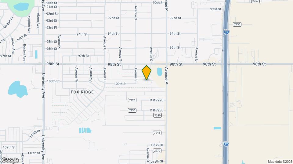 1710 100th St Map and Location Details