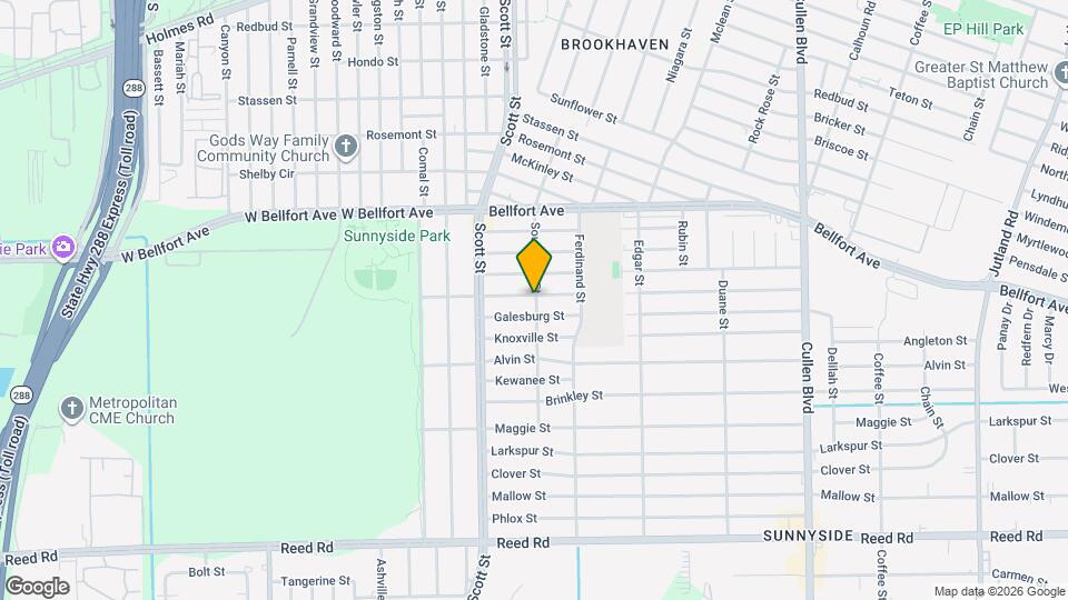 8706 Southview St Map and Location Details
