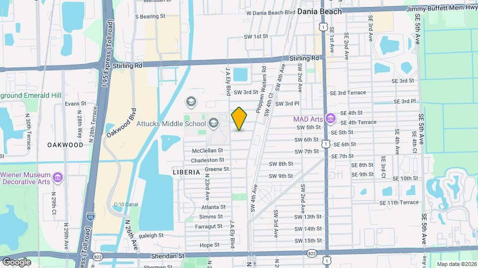 727 SW 5th St Map and Location Details
