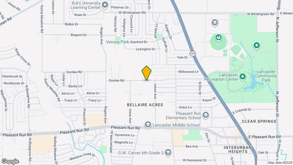 830 Donlee Rd Map and Location Details