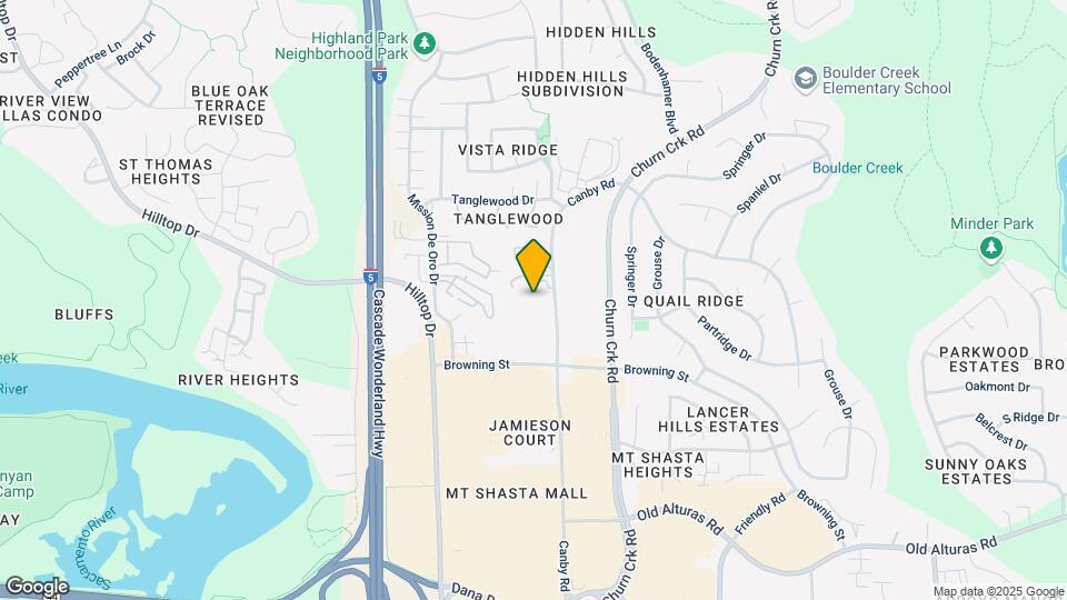 910 Canby Rd Map and Location Details