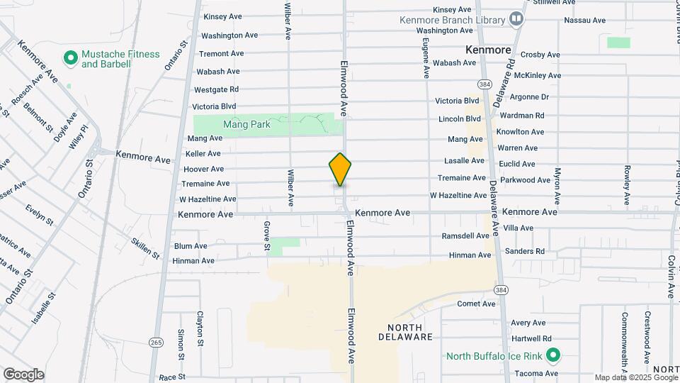 2290-2300 Elmwood Ave Map and Location Details