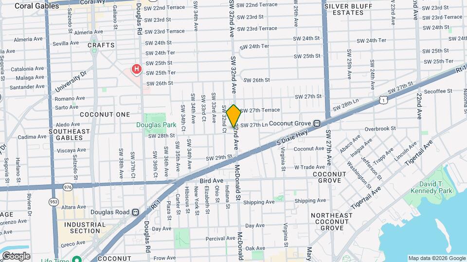 2798 SW 32nd Ave Map and Location Details