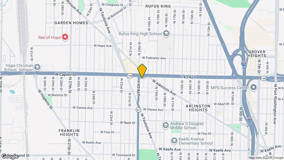 3954 N 20th St, Unit 3954 N 20th St Mapa y Detalles de la Ubicación