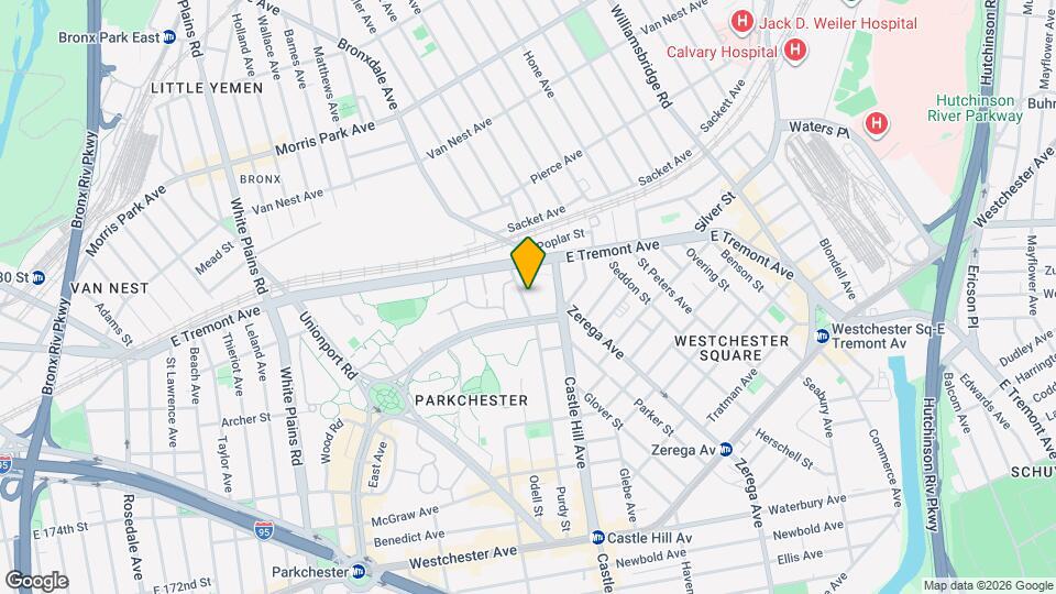 1718 Purdy St Map and Location Details