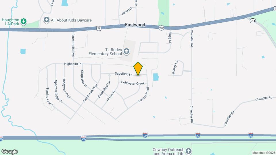 3038 Sagefield Ln Map and Location Details