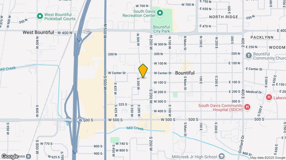 267 W Center St Map and Location Details